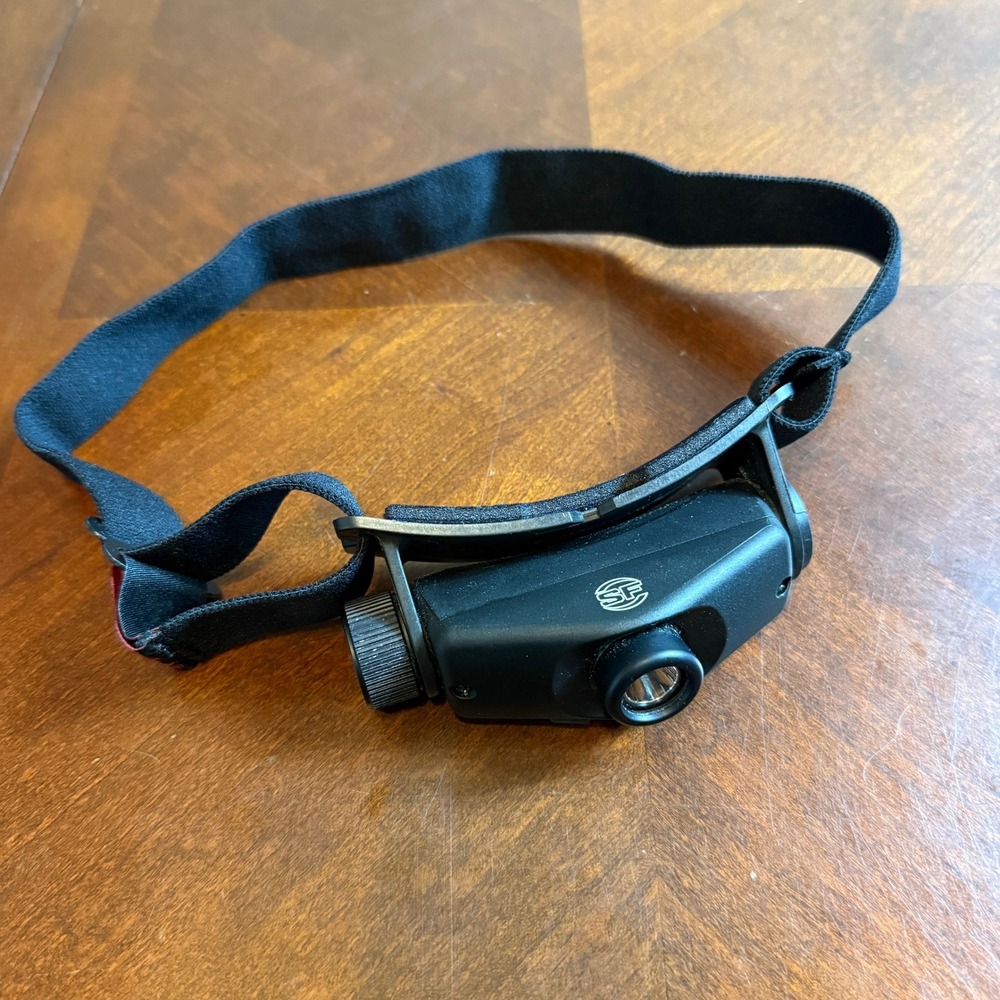 SureFire Maximus Variable Output LED Headlamp Black HS3-A-BK 1000 Lumens